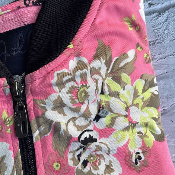 JILL | Floral print bomber jacket - Picture 6 of 12